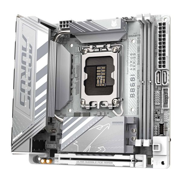 GIGABYTE B860I AORUS PRO ICE moederbord Intel B860 LGA 1851 (Socket V1) mini ITX (B860I AORUS PRO I)