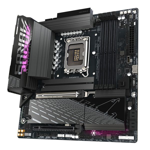 GIGABYTE B860M AORUS ELITE WIFI6E Intel B860 LGA 1851 (Socket V1) micro ATX (B860M A ELITE WF6E)