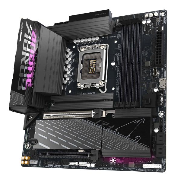 GIGABYTE B860M AORUS ELITE WIFI6E Intel B860 LGA 1851 (Socket V1) micro ATX (B860M A ELITE WF6E)