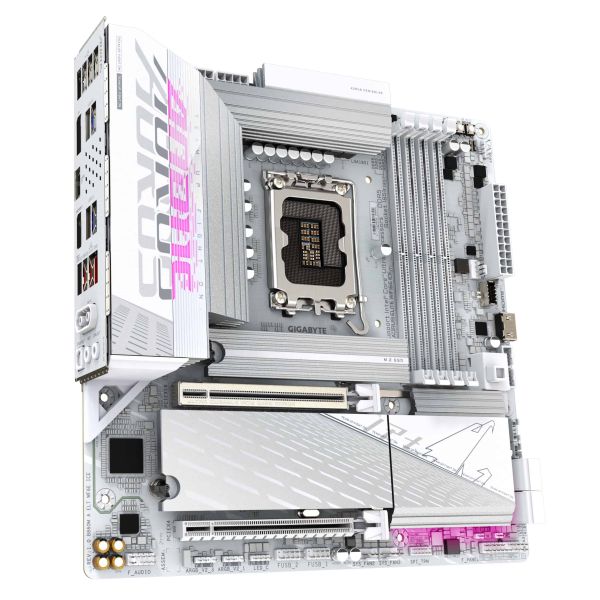 GIGABYTE B860M AORUS ELITE WF6E ICE Intel B860 LGA 1851 (Socket V1) micro ATX (B860M A ELT WF6E I)