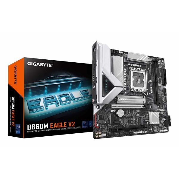 GIGABYTE B860M EAGLE V2 moederbord Intel B860 LGA 1851 (Socket V1) micro ATX (B860M EAGLE V2)