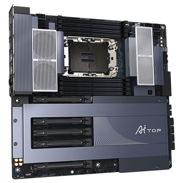 GIGABYTE W790 AI TOP moederbord Intel W790 LGA 4677 (Socket E) Verlengd ATX (W790 AI TOP)