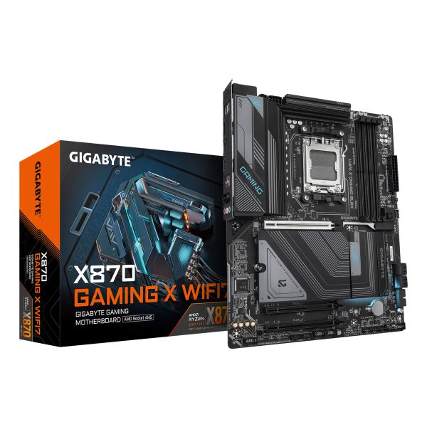 GIGABYTE X870 GAMING X WIFI7 moederbord AMD X870 Socket AM5 ATX (X870 GAMING X WF7)