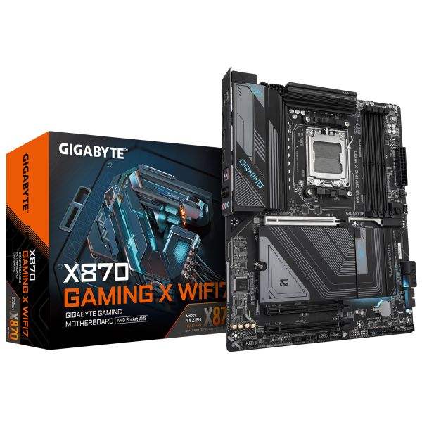 GIGABYTE X870 GAMING X WIFI7 moederbord AMD X870 Socket AM5 ATX (X870 GAMING X WF7) GIGABYTE X870 GAMING X WIFI7 moederbord AMD X870 Socket AM5 ATX (X870 GAMING X WF7)