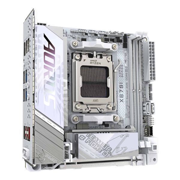 GIGABYTE X870I AORUS PRO ICE moederbord AMD X870 Socket AM5 Micro ITX (X870I AORUS PRO I)