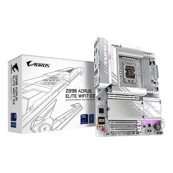 GIGABYTE Z890 AORUS ELITE WIFI7 ICE Intel Z890 LGA 1851 (Socket V1) ATX (Z890 A ELITE WF7)