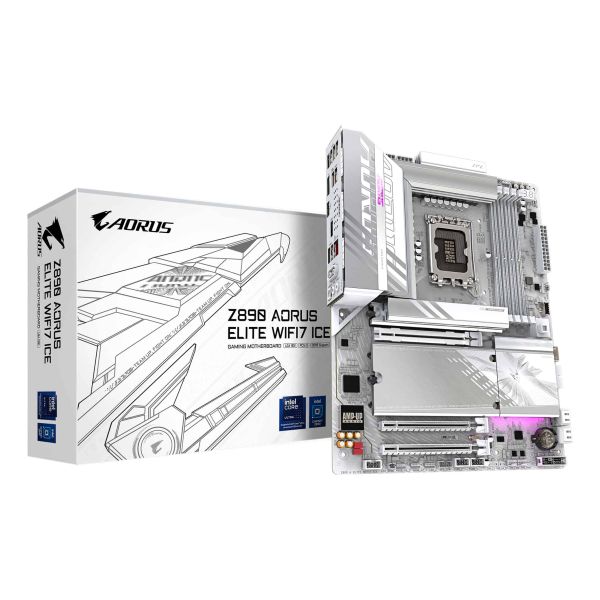 GIGABYTE Z890 AORUS ELITE WIFI7 ICE Intel Z890 LGA 1851 (Socket V1) ATX (Z890 A ELITE WF7)