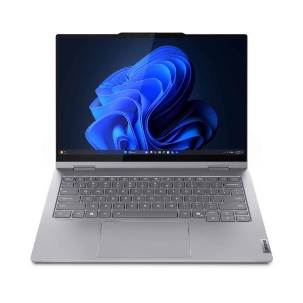 Lenovo ThinkBook 14 2-in-1 G5 IAU Intel Core Ultra 5 225U Hybride (2-in-1) 35,6 cm (14") Touchscreen WUXGA 16 GB DDR5-SDRAM 512 GB SSD Wi-Fi 6E (802.11ax) Windows 11 Pro Zwitsers Grijs (21SQ000AMH)