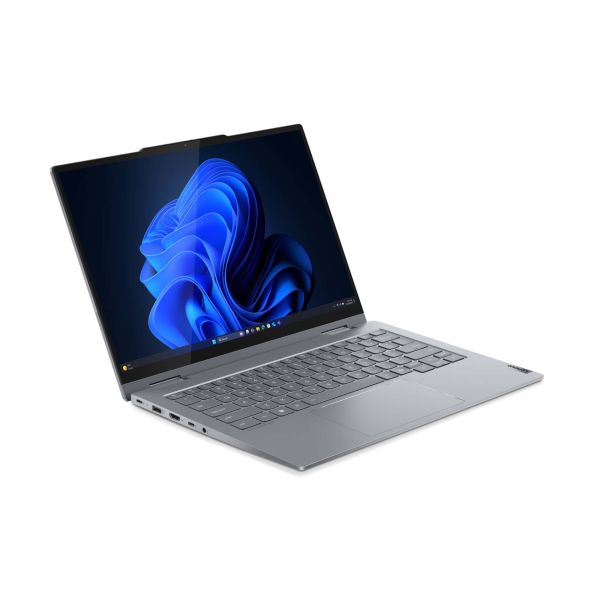 Lenovo ThinkBook 14 2-in-1 G5 IAU Intel Core Ultra 5 225U Hybride (2-in-1) 35,6 cm (14") Touchscreen WUXGA 16 GB DDR5-SDRAM 512 GB SSD Wi-Fi 6E (802.11ax) Windows 11 Pro Zwitsers Grijs (21SQ000AMH)