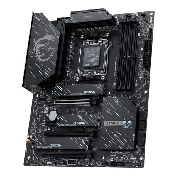 MSI X870E GAMING PLUS WIFI moederbord AMD X870E Socket AM5 ATX (7E70-001R)