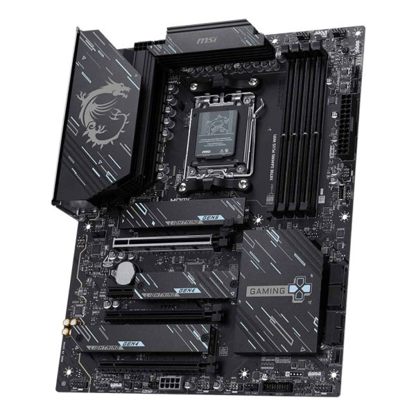 MSI X870E GAMING PLUS WIFI moederbord AMD X870E Socket AM5 ATX (7E70-001R)