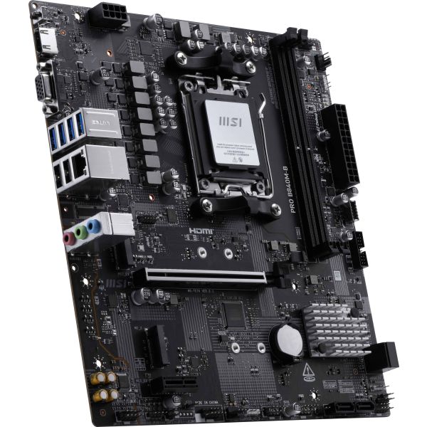MSI PRO B840M-B moederbord AMD B840 Socket AM5 micro ATX (7E76-002R)