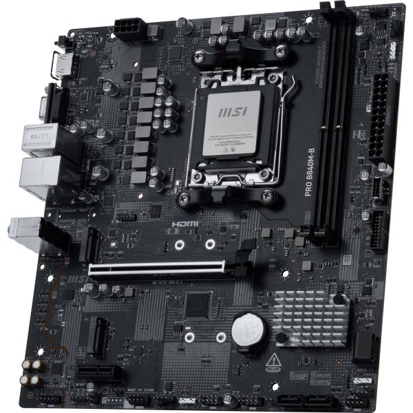 MSI PRO B840M-B moederbord AMD B840 Socket AM5 micro ATX (7E76-002R)