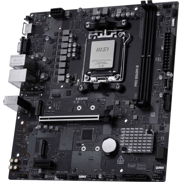 MSI PRO B840M-B moederbord AMD B840 Socket AM5 micro ATX (7E76-002R)