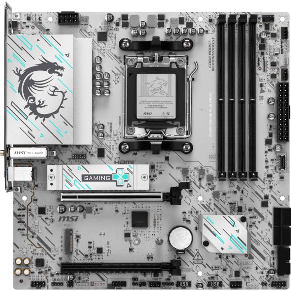 MSI B840M GAMING PLUS WIFI6E moederbord AMD B840 Socket AM5 micro ATX (7E77-003R)