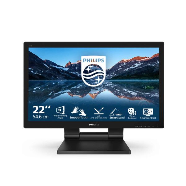 Philips 162B9T/00 computer monitor 39,6 cm (15.6") 1366 x 768 Pixels HD LCD Touchscreen Zwart (162B9T/00)