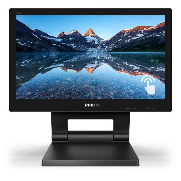 Philips 162B9T/00 computer monitor 39,6 cm (15.6") 1366 x 768 Pixels HD LCD Touchscreen Zwart (162B9T/00)