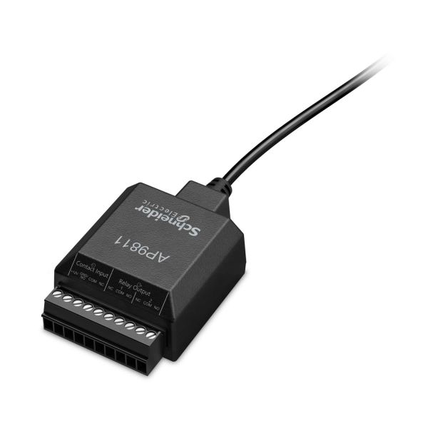 APC Accessoire, Netwerkbeheerkaarten, USB-naar-droogcontactaccessoire, voor Netwerkbeheerkaarten, biedt één droge contactingang en twee relaisuitgangen (AP9811)