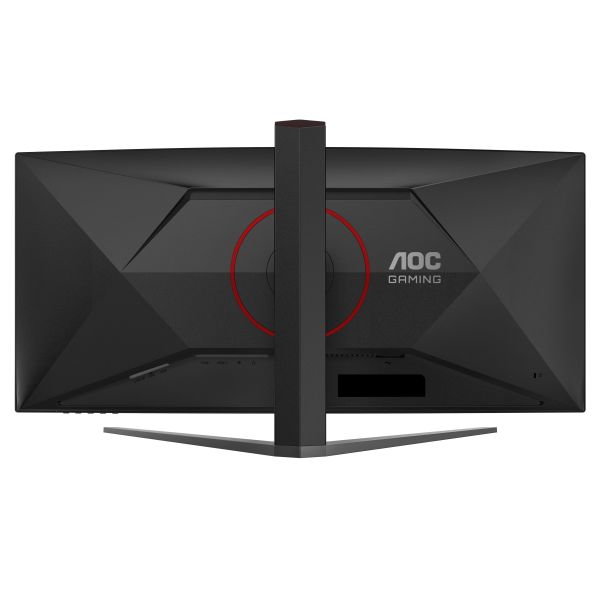 AOC G4 CU34G4Z computer monitor 86,4 cm (34") 3440 x 1440 Pixels Wide Quad HD LED Zwart, Rood (CU34G4Z)