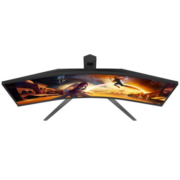 AOC G4 CU34G4Z computer monitor 86,4 cm (34") 3440 x 1440 Pixels Wide Quad HD LED Zwart, Rood (CU34G4Z)