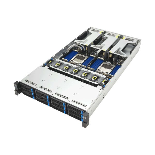 ASUS RS720A-E13-RS12U Socket SP5 Rack (2U) Zwart, Zilver (90SF0441-M000J0) ASUS RS720A-E13-RS12U Socket SP5 Rack (2U) Zwart, Zilver (90SF0441-M000J0)