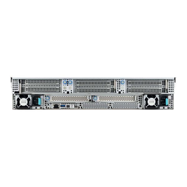 ASUS RS720A-E13-RS24G Socket SP5 Rack (2U) Zwart, Zilver (90SF0441-M001N0)