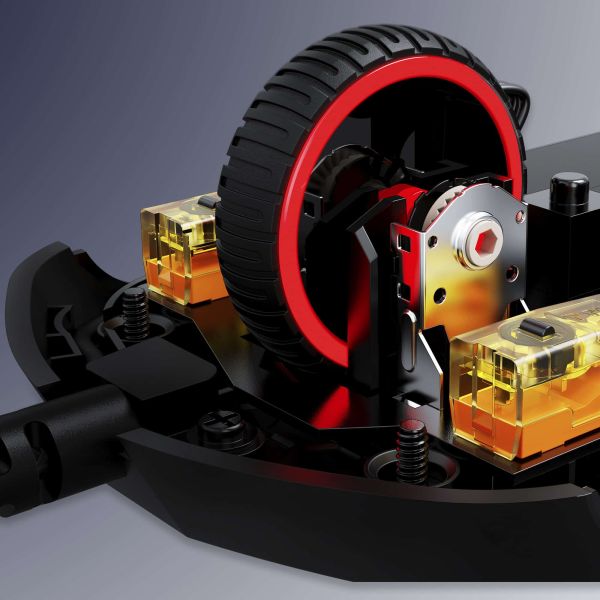 HyperX Pulsefire Haste Gaming muis (wit-roze) (4P5E4AA)