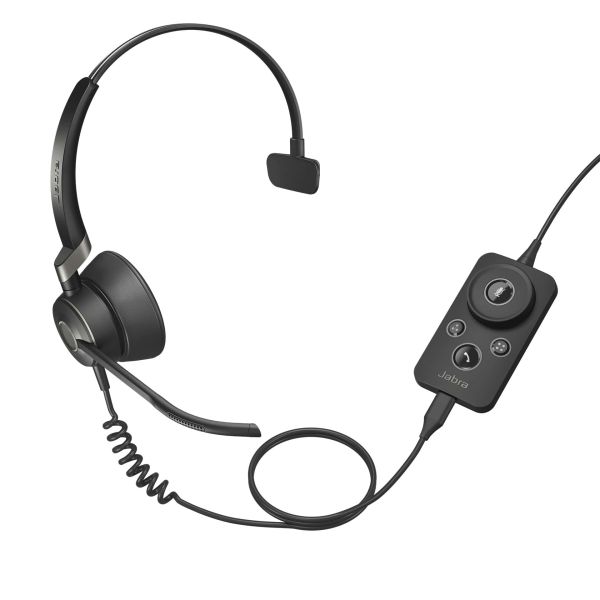 Jabra 5093-610-189 hoofdtelefoon/headset Bedraad Hoofdband Kantoor/callcenter USB Type-C Bluetooth Zwart (5093-610-189)