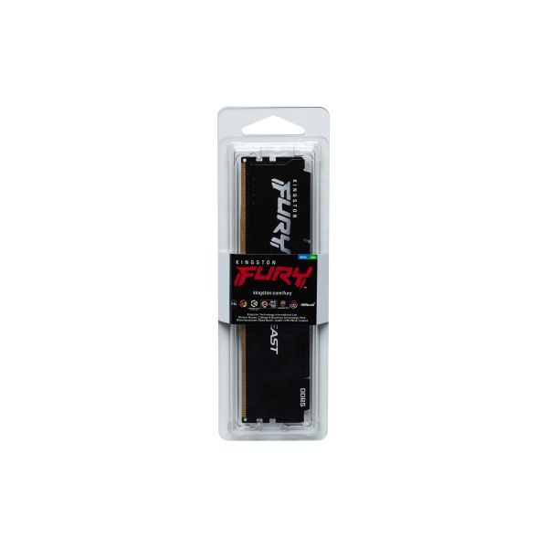 Kingston Technology FURY Beast 64GB 5600MT/s DDR5 CL36 DIMM Black (KF556C36BBE-64)