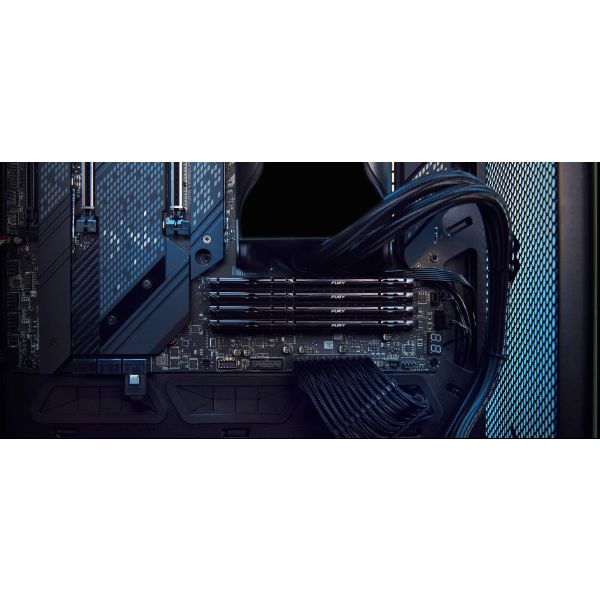 Kingston Technology FURY Beast 128GB 5600MT/s DDR5 CL36 DIMM (set van 2) Black (KF556C36BBEK2-128)