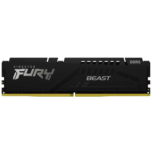 Kingston Technology FURY Beast 32GB 6000MT/s DDR5 CL36 DIMM Black (KF560C36BBE2-32)