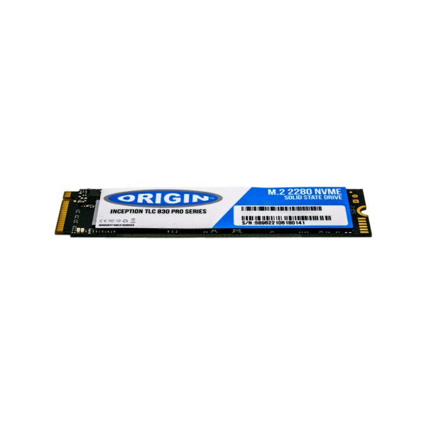 Origin Storage OTLC5123DNVME4M.2/80 internal solid state drive 512 GB M.2 PCI Express 4.0 NVMe 3D TLC (OTLC5123DNVME4M.2/80)