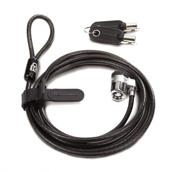 Lenovo Kensington MicroSaver Security Cable Lock kabelslot Zwart 1,8 m (73P2582)