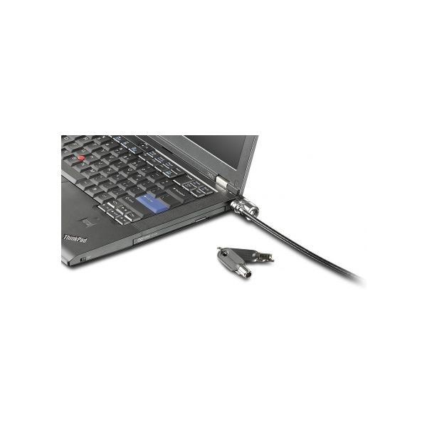 Lenovo Kensington MicroSaver Security Cable Lock kabelslot Zwart 1,8 m (73P2582)