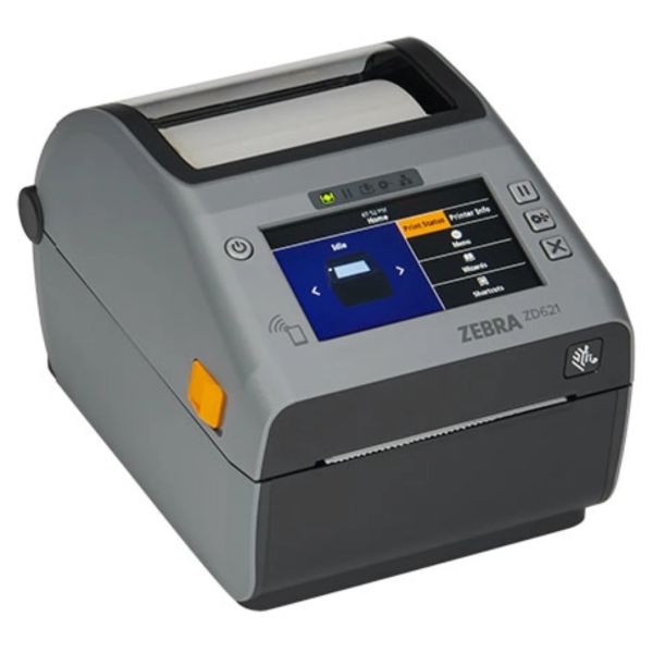 Zebra ZD621 Labelprinter 203 dpi met kleurendisplay en RFID (ZD6A142-30ERR2EZ)