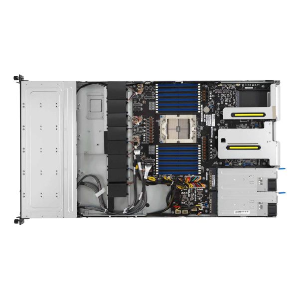 ASUS RS501A-E12-RS4U LGA 6096 Rack (1U) Zwart, Zilver (90SF03Y1-M002J0)