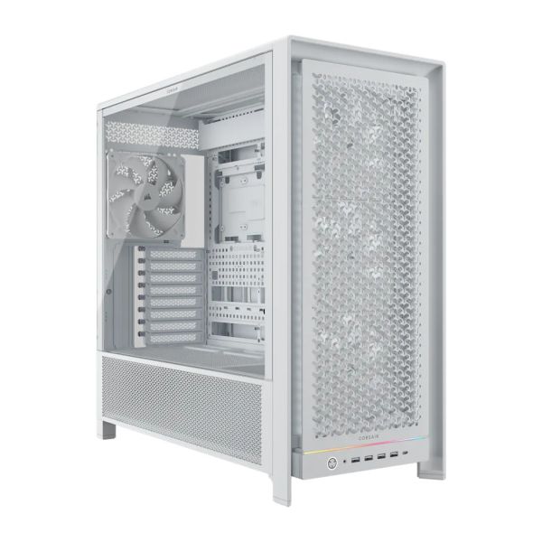 Corsair FRAME 5000D Mid-Tower Airflow Case White (CC-9011308-WW)