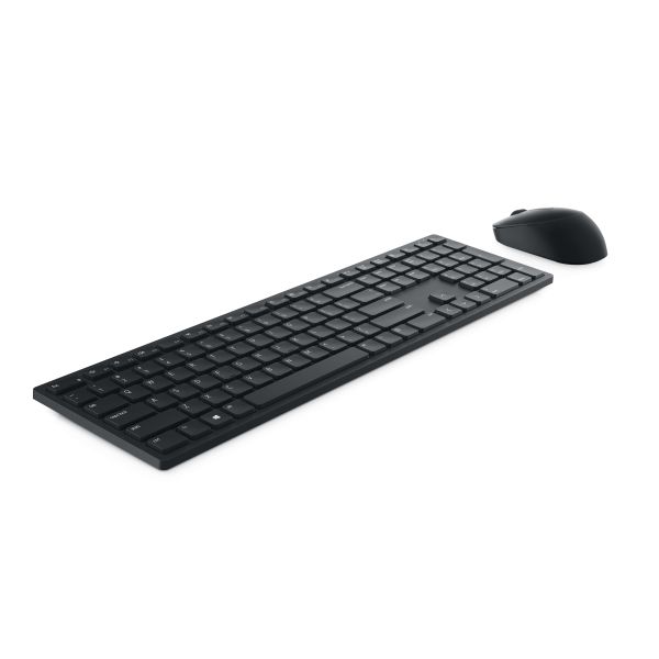 DELL Pro toetsenbord en muis - KM5221W - VS internationaal (QWERTY) - zwart - (RTL BOX) (580-AJRC)