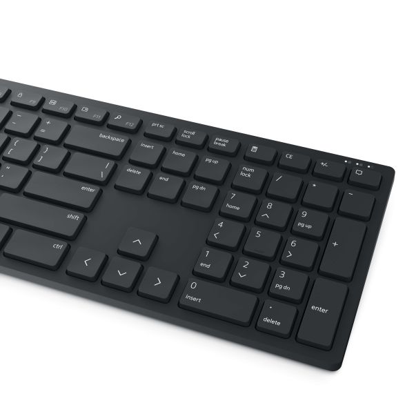 DELL Pro toetsenbord en muis - KM5221W - VS internationaal (QWERTY) - zwart - (RTL BOX) (580-AJRC)