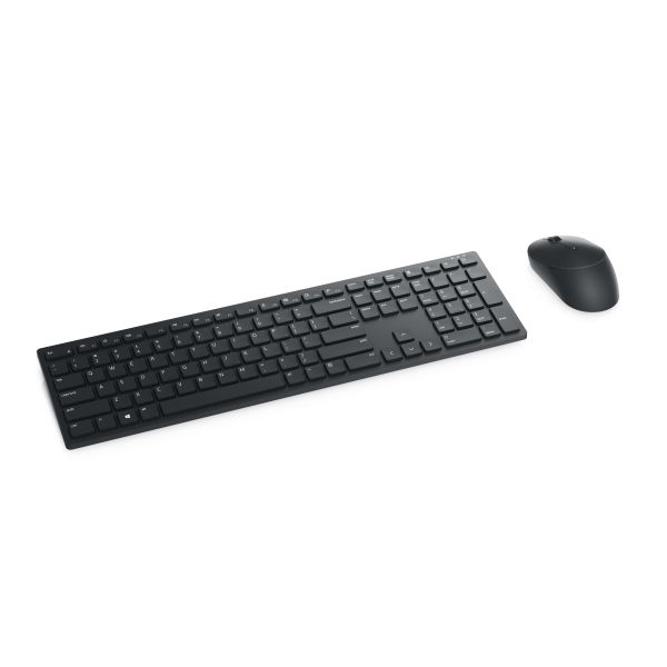 DELL Pro toetsenbord en muis - KM5221W - VS internationaal (QWERTY) - zwart - (RTL BOX) (580-AJRC)