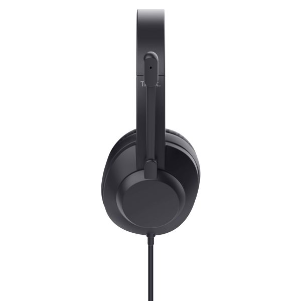 Trust Ayda Max USB Headset - USB headset voor kantoor en calls – Opklapbare microfoon – 40 mm drivers – Zwart (25461) Trust Ayda Max USB Headset - USB headset voor kantoor en calls – Opklapbare microfoon – 40 mm drivers – Zwart (25461)