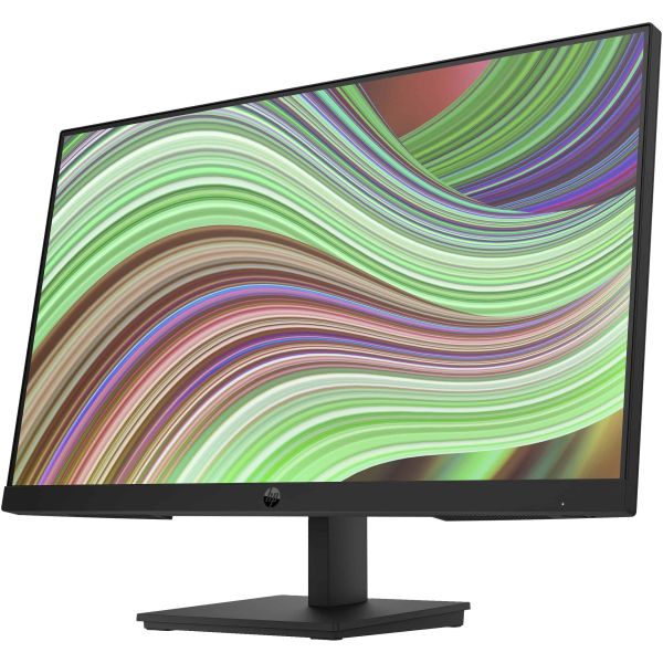 HP P24v G5 FHD Monitor computer monitor 60,5 cm (23.8") 1920 x 1080 Pixels Full HD Zwart (64W18AT)