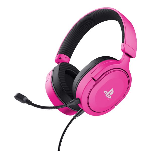 Trust GXT 498P Forta Headset Bedraad Hoofdband Gamen Roze (25557)