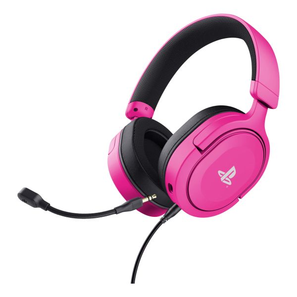 Trust GXT 498P Forta Headset Bedraad Hoofdband Gamen Roze (25557)