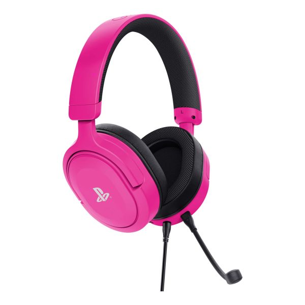 Trust GXT 498P Forta Headset Bedraad Hoofdband Gamen Roze (25557)