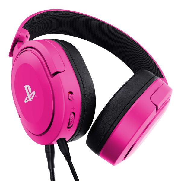 Trust GXT 498P Forta Headset Bedraad Hoofdband Gamen Roze (25557)