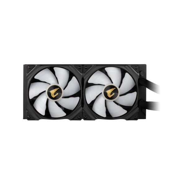 GIGABYTE AORUS WATERFORCE X 280 Processor Alles-in-één vloeistofkoeler Zwart 1 stuk(s) (GP-AWATERFORCEX280)