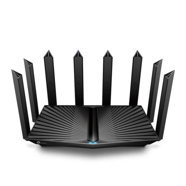 TP-Link Archer AX90 draadloze router Multi-Gigabit Ethernet Tri-band (2.4 GHz / 5 GHz / 5 GHz) Zwart (ARCHER AX90)