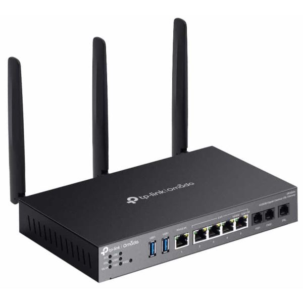 TP-Link Omada DR3220v-4G draadloze router Gigabit Ethernet Dual-band (2.4 GHz / 5 GHz) Zwart (DR3220V-4G)