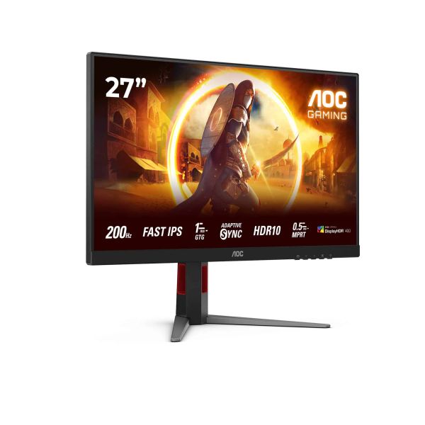 AOC 27G4HA computer monitor 68,6 cm (27") 1920 x 1080 Pixels Full HD LED Zwart, Rood (27G4HA)